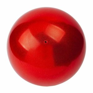 Мяч pastorelli high vision glitter HV 16 cм красный