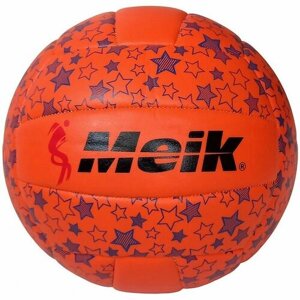 Мяч волейбольный MEIK 2898 (PVC 2. 5, 270 гр. , маш. сш. оранжевый)