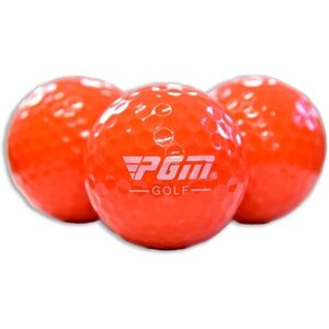 Мячи для гольфа оранжевые PGM (3 мяча)