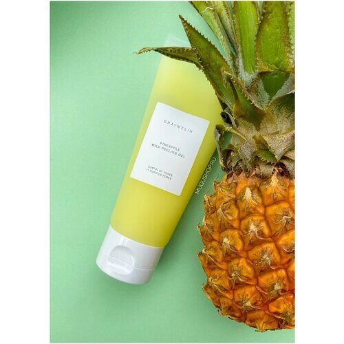 Мягкий пилинг-скатка с экстрактом ананаса Graymelin Pineapple Mild Peeling Gel