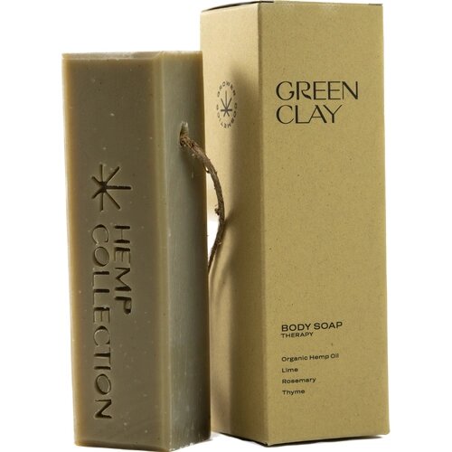 Мыло с зеленой глиной и маслом конопли Grower cosmetics GREEN CLAY 150гр