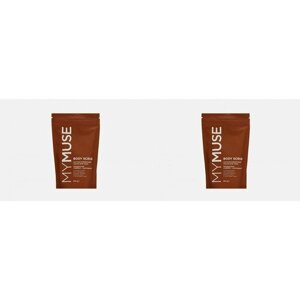 MYMUSE Скраб для тела антицеллюлитный кофейно-шоколадный ,250 г, 2 шт