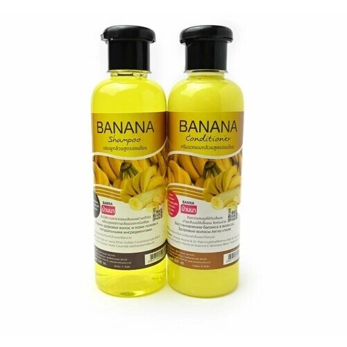Набор Banna Банан шампунь, 360 мл и кондиционер для волос, 360 мл