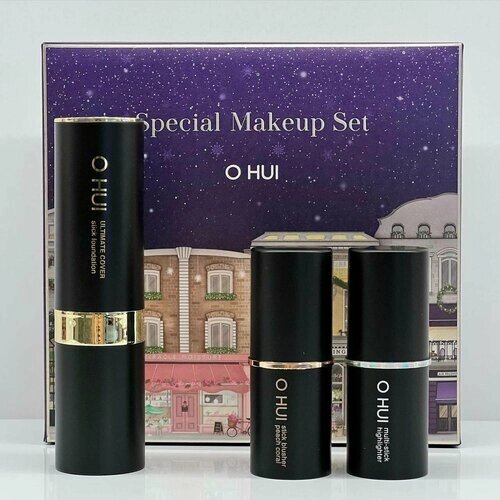 Набор декоративной косметики OHUI ultimate COVER STICK foundation special makeup SET