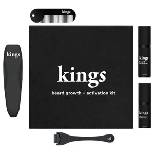 Набор для выращивания бороды "Kings", 4 предмета