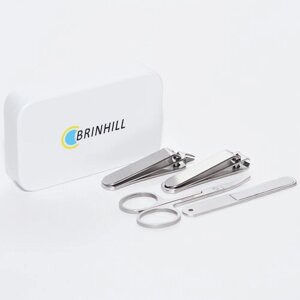 Набор инструментов для маникюра/педикюра Brinhill 4 в 1; принадлежности для ухода за ногтями