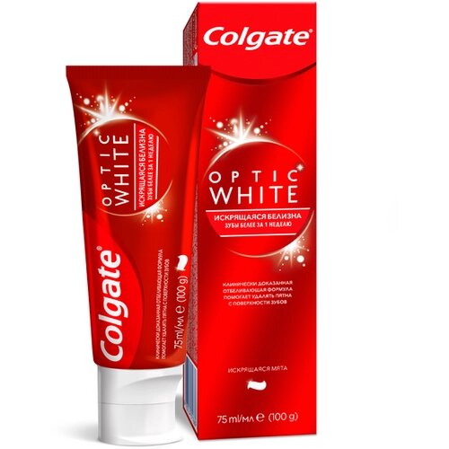 Набор из 3 штук Зубная паста COLGATE 75мл Optic White