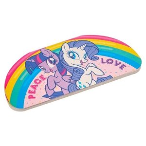 Набор косметики "Peace. Love" My Little Pony тени 4 цвета по 1,3 гр, блеск 2 цвета по 1 гр