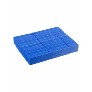 Набор мини-бафов двухсторонних шлифовальных, 50шт (03 Синие), Irisk, 4680379236154