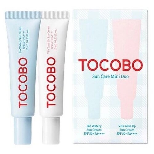 Набор миниатюр солнцезащитных кремов | Tocobo SUN Care Mini Duo