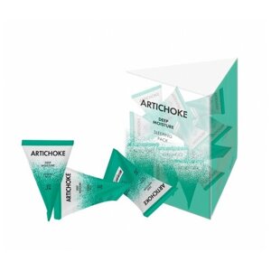 Набор ночных масок для лица J: ON с артишоком - Artichoke Deep Moisture Sleeping Pack, 20 шт*5 гр