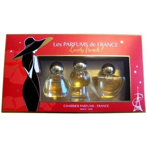 Набор парфюмированной воды "LES parfums DE france lovely french"