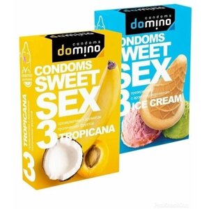 Набор презервативов DOMINO Sweet Sex тропики и мороженое