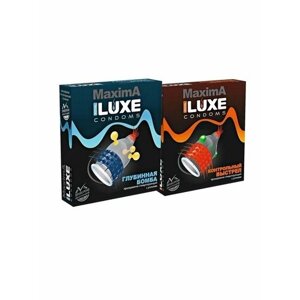 Набор презервативов Luxe Maxima с шипами и усиками