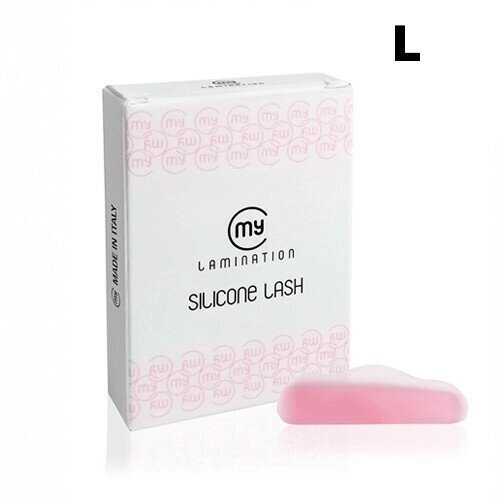 Набор силиконовых бигудей для завивки ресниц My Lamination (Silicone Lash PINK (размер L)