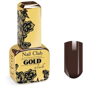 Nail Club professional Эмалевый гель-лак для ногтей с липким слоем GOLD CLUB 03 Mirage ,13 мл.
