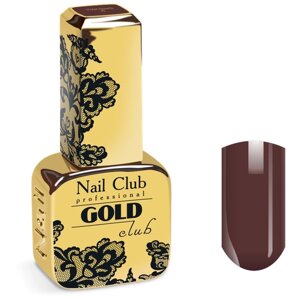 Nail Club professional Эмалевый гель-лак для ногтей с липким слоем GOLD CLUB 17 Violet Quartz, 13 мл.