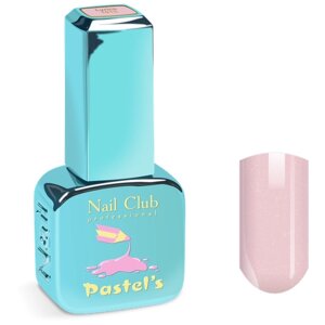 Nail Club professional Эмалевый гель-лак для ногтей с липким слоем PASTEL'S 1015 Lyrics, 13 мл.