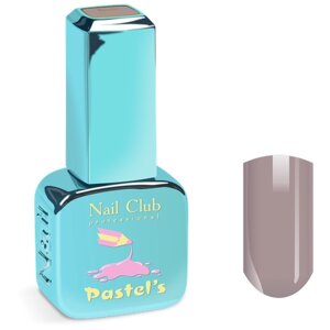 Nail Club professional Эмалевый гель-лак для ногтей с липким слоем PASTEL'S 1022 Boucle, 13 мл.