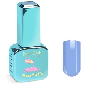 Nail Club professional Эмалевый гель-лак для ногтей с липким слоем PASTEL'S 1024 Fog, 13 мл.