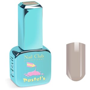 Nail Club professional Эмалевый гель-лак для ногтей с липким слоем PASTEL'S 1033 Elegant Lady, 13 мл.