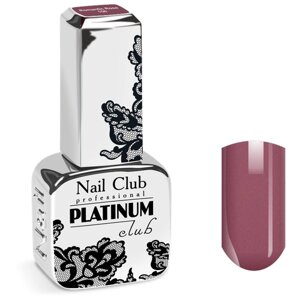 Nail Club professional Эмалевый гель-лак для ногтей с липким слоем PLATINUM CLUB 150 Romantic Rose, 13 мл.