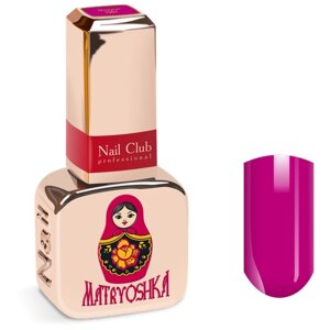 Nail Club professional Гель-лак коллекция Matryoshka, оттенок 1907 Marusya, 13 мл.