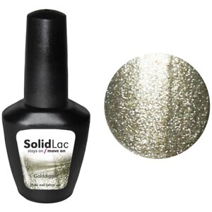 Nail Creation Гель-лак для ногтей SolidLac, 15 мл, цвет Golddigger