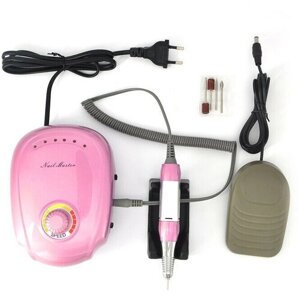 Nail Master, Аппарат для маникюра и педикюра 35 000 об/мин (JMD-303), розовый