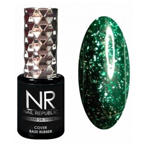 Nail Republic Базовое покрытие Cover Base Rubber Night Broadway, 121, 10 мл