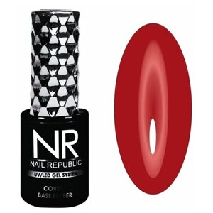 Nail Republic Базовое покрытие Lady in Red,91, 10 мл