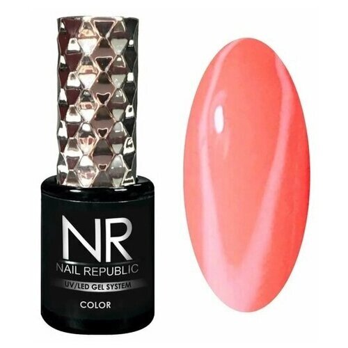 Nail Republic гель-лак для ногтей Color, 10 мл, 306 лосось