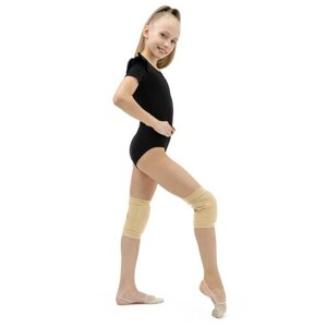 Наколенники для гимнастики и танцев, цвет телесный, размер XXS (3-5 лет)