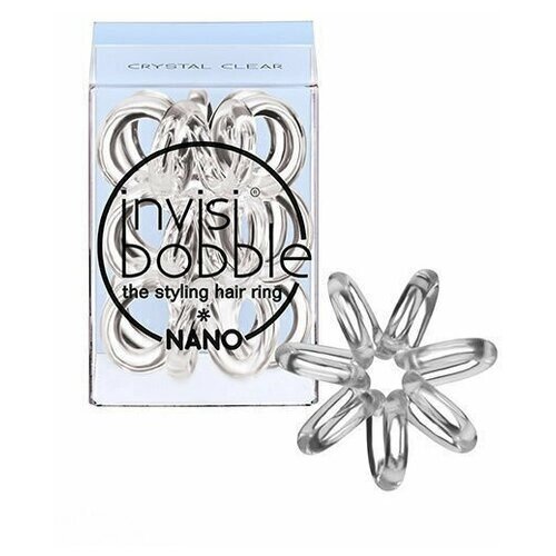 NANO Crystal Clear резинка для волос Invisibobble