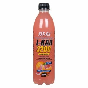 Напиток L-Kar 3200, 500 мл, Pink Grapefruit / Розовый Грейпфрут