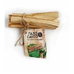 Натуральные благовония Пало Санто 3 шт с буклетом PALO SANTO ароматические палочки из Перу