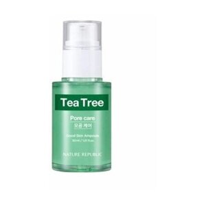 Nature Republic Tea Tree Pore Care Good Skin Ampoule Ампульная сыворотка для проблемной кожи лица с экстрактом чайного дерева, 30 мл