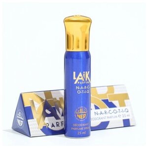 NEO Parfum Дезодорант Laik N-A-R-C-O-T-I-Q, спрей, 25 мл, 34 г, 1 шт.