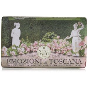 Nesti Dante мыло кусковое Emozioni In Toscana Garden in Bloom, 250 г