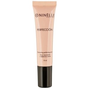 Ninelle База под макияж Perfeccion с эффектом сияния, 15 мл, 102 розовый холодный