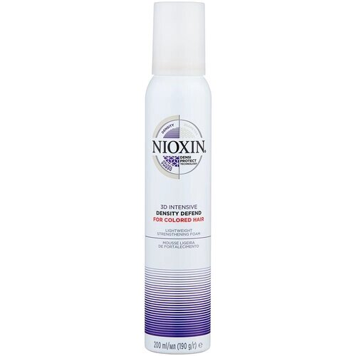 Nioxin 3D Intensive Мусс для защиты плотности окрашенных волос, 200 мл, бутылка