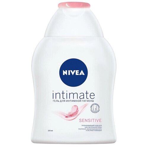 Nivea гель для интимной гигиены Intimate Sensitive, бутылка, 250 г, 250 мл