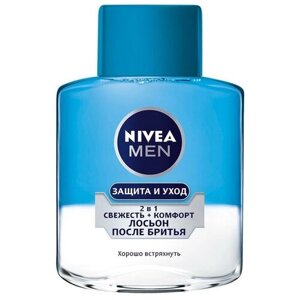 Nivea Men Лосьон после бритья Защита и уход 2 в 1, 100 мл /