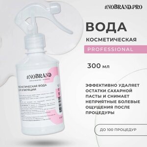 NOBRAND. PRO Вода косметическая после депиляции для удаления остатков сахарной пасты, 300 мл, успокаивающая, лосьон против раздражения