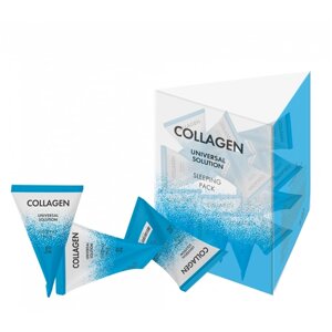 Ночная маска для лица коллаген ТМ J: ON Collagen Universal Solution Sleeping Pack, 1 шт * 5гр