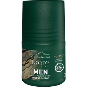 NORD’S SECRET Натуральный Дезодорант для мужчин «энергия леса», 50 мл