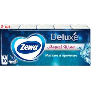 Носовые платки Deluxe 10*10шт (2 шт.)