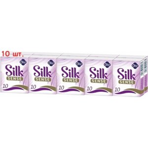 Носовые платки Silk Sense Luxe 10*10шт (10 шт.)