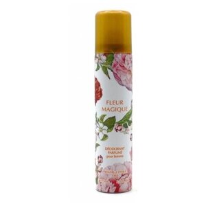 Новая Заря Fleur Magique Дезодорант аэрозольный парфюмированный для женщин Магический цветок, 75 мл