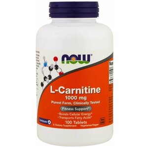 Now L-Carnitine (1000 мг) 100 таблеток